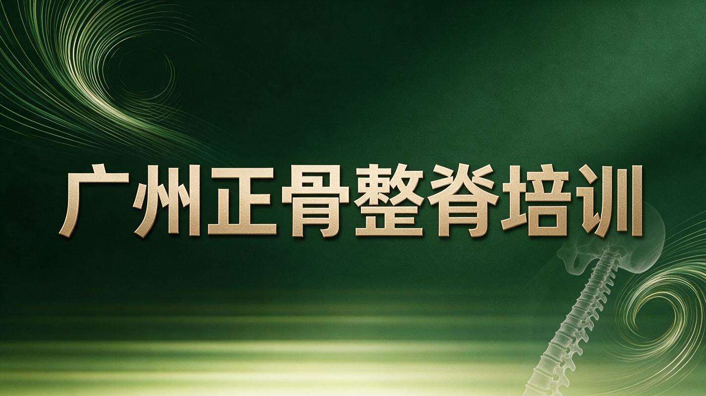 广州正骨整脊培训